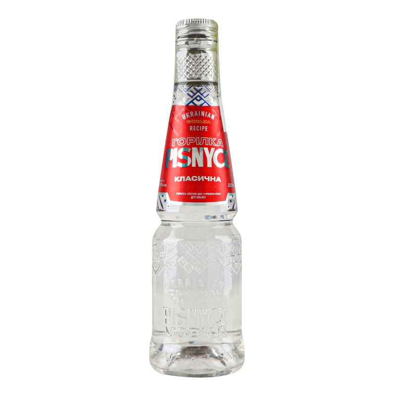 Горілка Pisnya Do Класична 40% 0.2 л